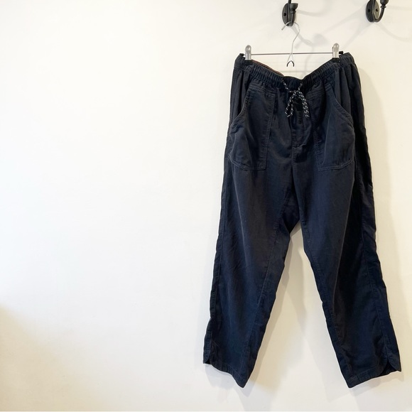 Anthropologie Pilcro The Cottage Corduroy Drawstring Pants in Navy - Picture 11 of 15